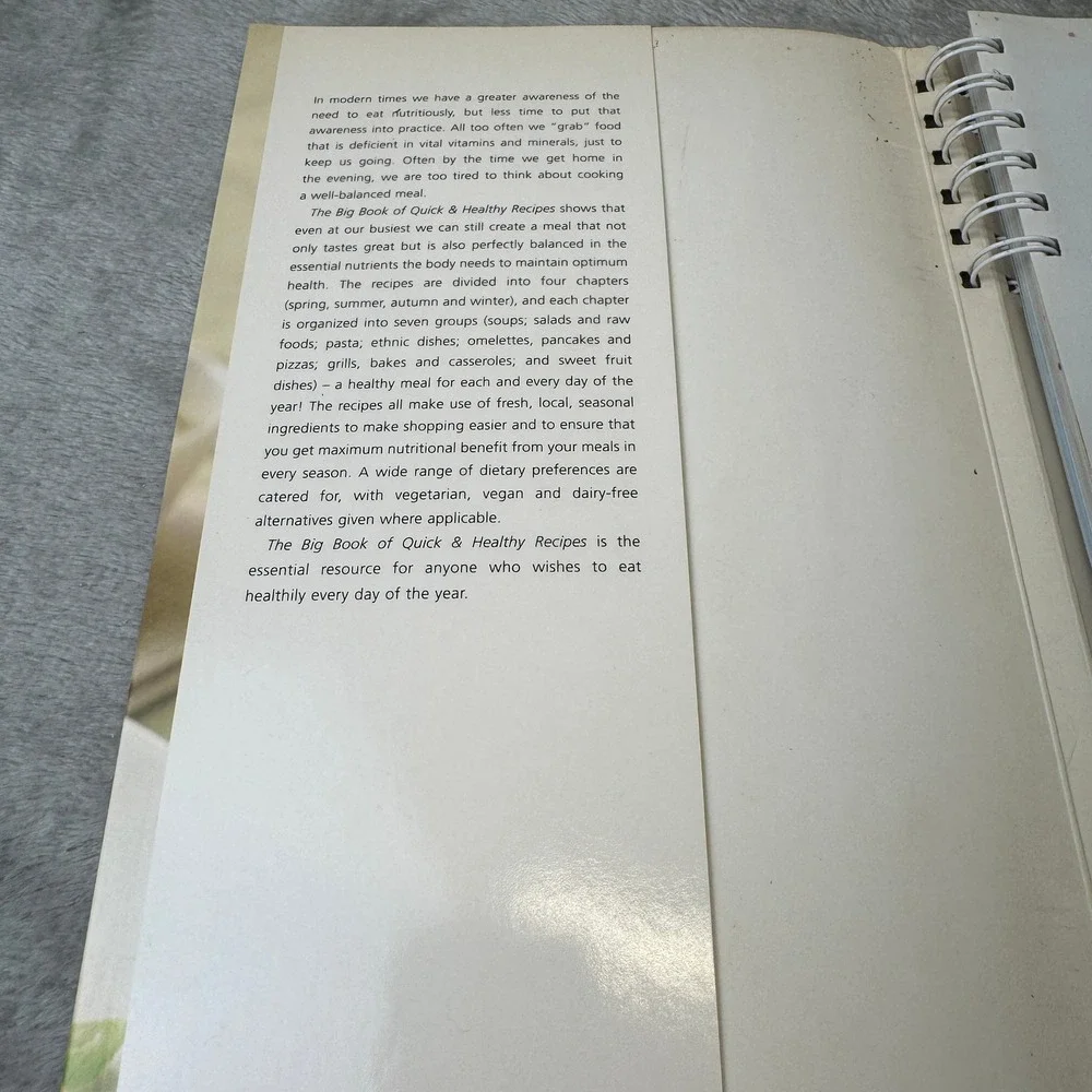 Healthy Cookbook Lot Weigh to Win Lynn‎ Hill & 365 Quick Healthy Recipes Hartvig